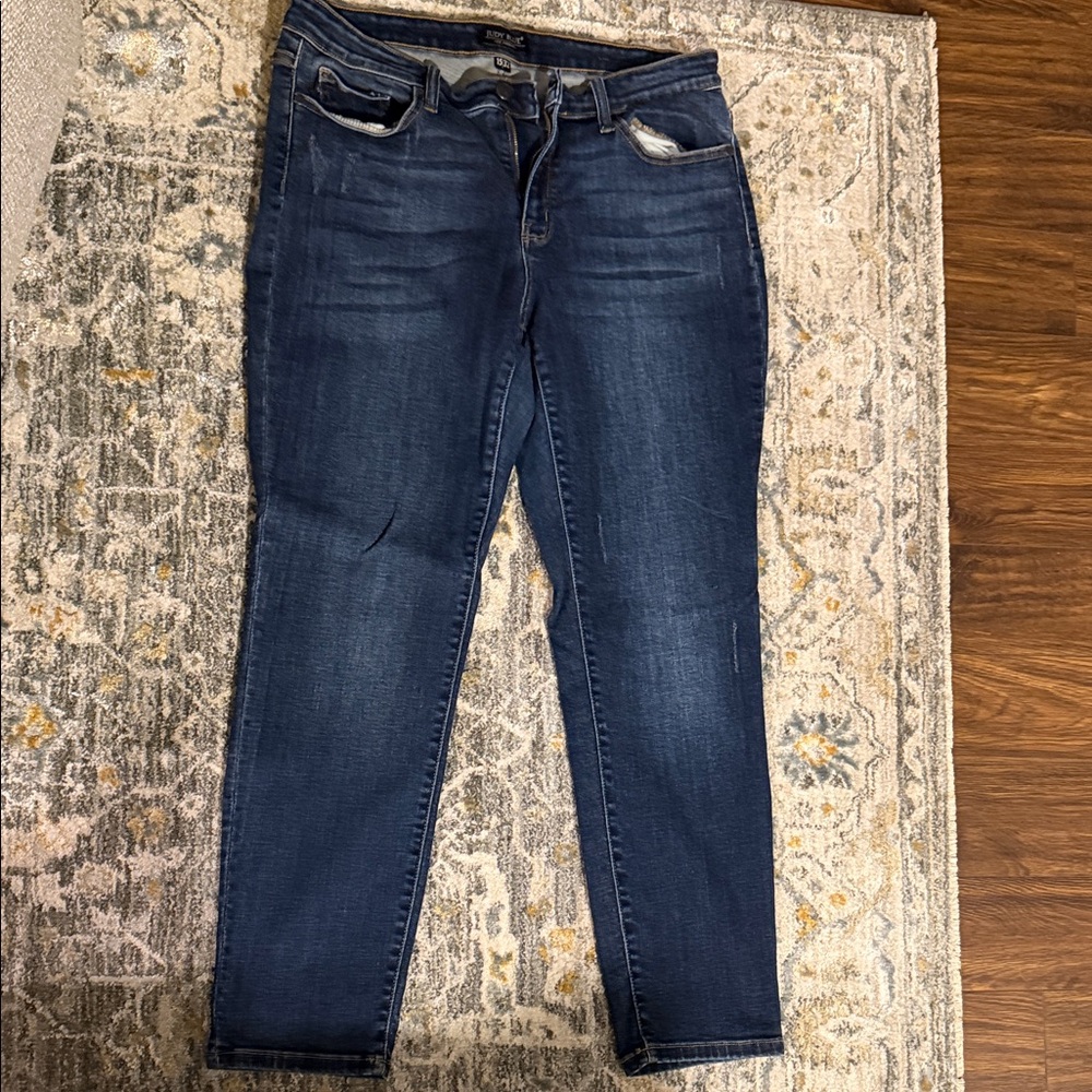 Judy Blue Dark Wash Skinny Jeans